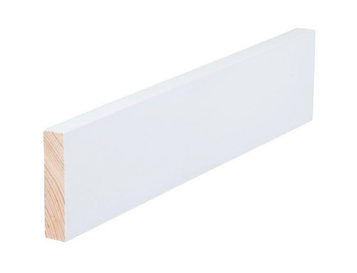 Glattkant 12 x 58 mm malt furu